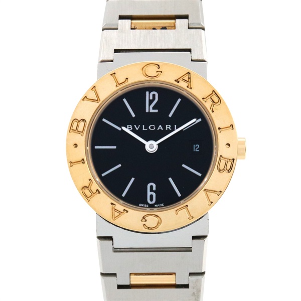 BVLGARI Bulgari Bulgari Wrist Watch BB26SG Quartz 18KYG Gold SS Used Women