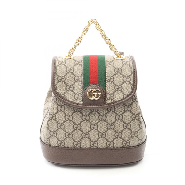 GUCCI Ophidia Mini GG Supreme Backpack 79522196IWG8745 canvas leather NEW women