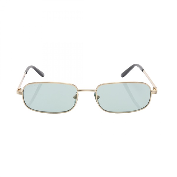 GUCCI sunglasses eyewear GG1457S-005 Gold Plated Plastic Gold Black NEW Women