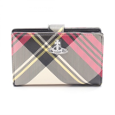 Vivienne Westwood ZIP CARD WALLET Orb Bi-fold purse 51080028S0012O101 canvas