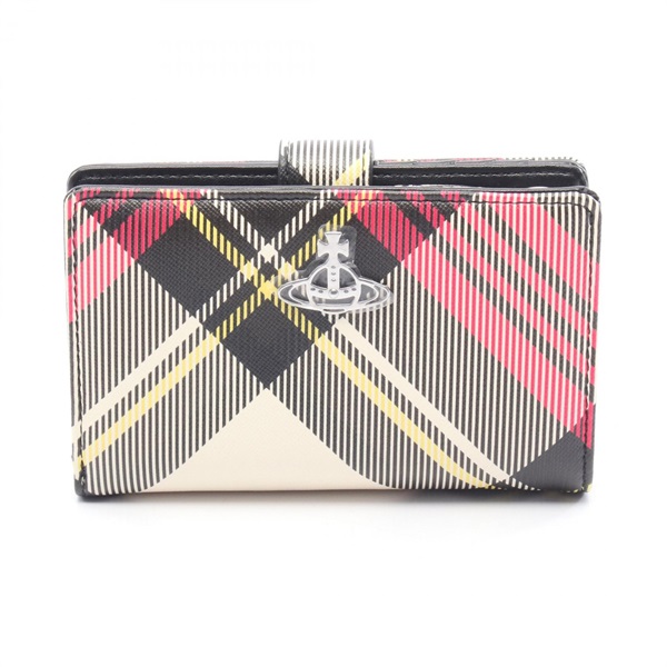 Vivienne Westwood ZIP CARD WALLET Orb Bi-fold purse 51080028S0012O101 canvas