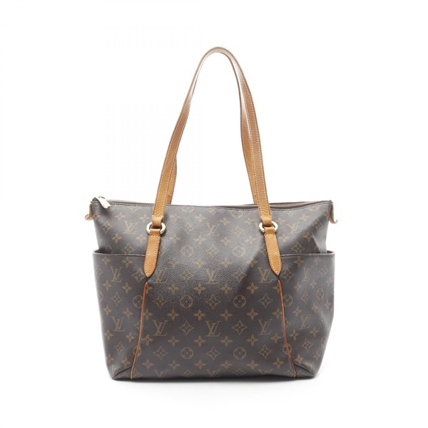 LOUIS VUITTON Totally MM Shoulder Tote Bag M56689 Monogram canvas leather Brown