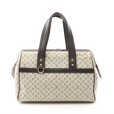 LOUIS VUITTON Josephine GM Handbag M92310 Monogram mini canvas leather Khaki LV