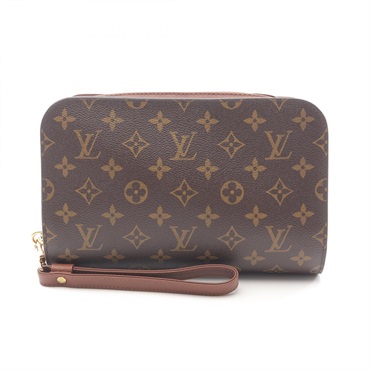 LOUIS VUITTON Orsay business clutch bag M51790 Monogram canvas leather Used mens