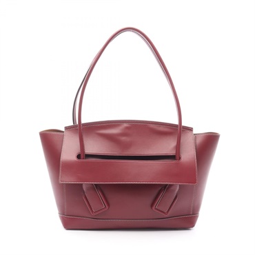 BOTTEGA VENETA The Arco 48 Shoulder Bag 575941 leather Bordeaux Used Women