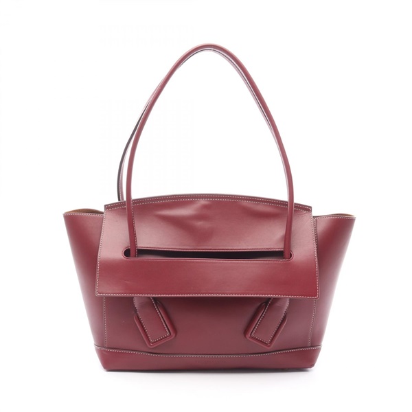 BOTTEGA VENETA The Arco 48 Shoulder Bag 575941 leather Bordeaux Used Women