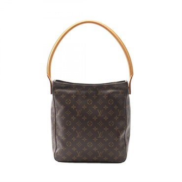 LOUIS VUITTON Looping GM Shoulder Bag M51145 Monogram Canvas leather Used LV