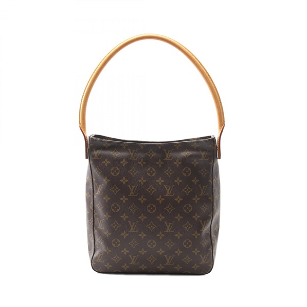 LOUIS VUITTON Looping GM Shoulder Bag M51145 Monogram Canvas leather Used LV