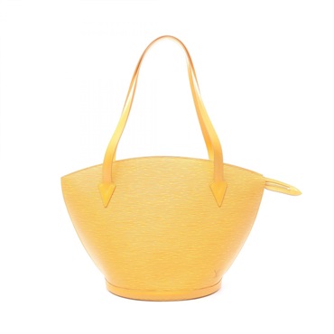 LOUIS VUITTON Sunjack shopping Shoulder Bag M52269 Epi leather Yellow Used Women