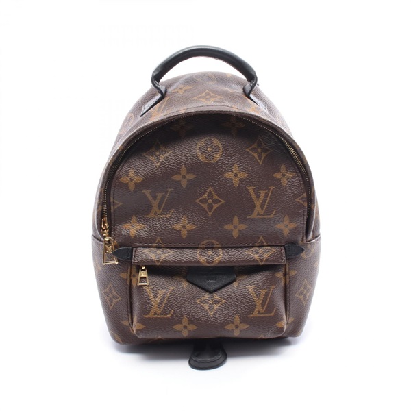 LOUIS VUITTON Palm Springs Mini Rucksack M41562 Monogram canvas leather used LV