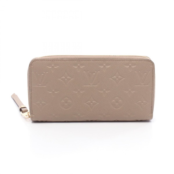 LOUIS VUITTON Zippy Around long wallet M69034 Monogram empreinte Tourterelle LV