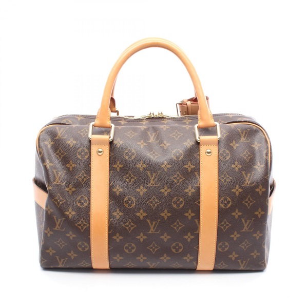 LOUIS VUITTON Carryall Travel Duffle bag M40074 Monogram canvas Leather Used LV