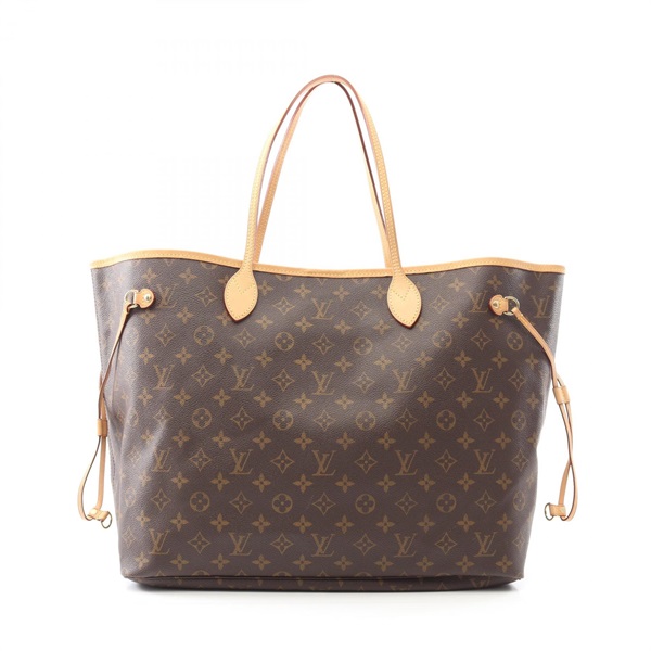LOUIS VUITTON Neverfull GM Shoulder Tote Bag M40157 Monogram Canvas used LV