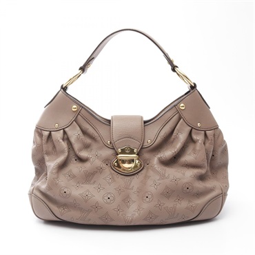LOUIS VUITTON Solar PM Shoulder Bag M93455 Mahina leather Poodle Used Women LV