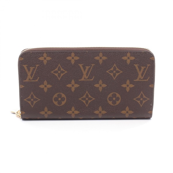 LOUIS VUITTON Zippy Wallet Around Long M14815 Monogram Canvas Blue Azur Used
