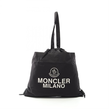 MONCLER DRAWSTRING TOTE Backpack BAG 5A00007M4022999 Nylon Black NEW Unisex