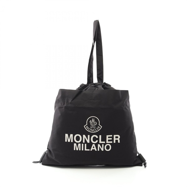 MONCLER DRAWSTRING TOTE Backpack BAG 5A00007M4022999 Nylon Black NEW Unisex