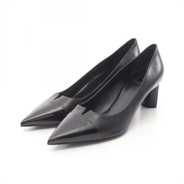 Christian Dior pumps #42D shoes heels pointed toe Patent leather Black Used