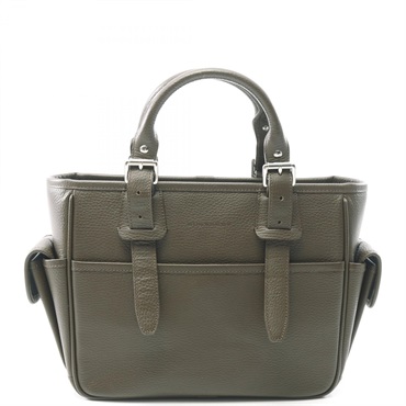 BURBERRY Handbag leather Brown Used Women