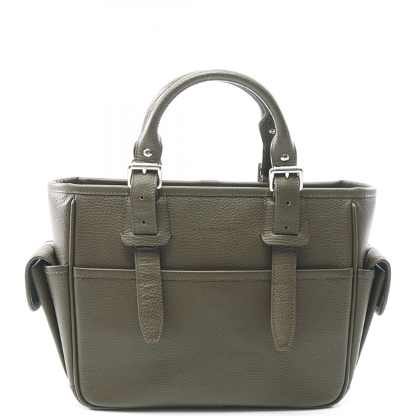 BURBERRY Handbag leather Brown Used Women
