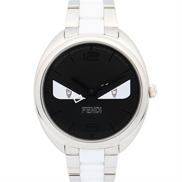 FENDI Bugs monster Wrist Watch 21000M Quartz Stainless Steel Used Women Black