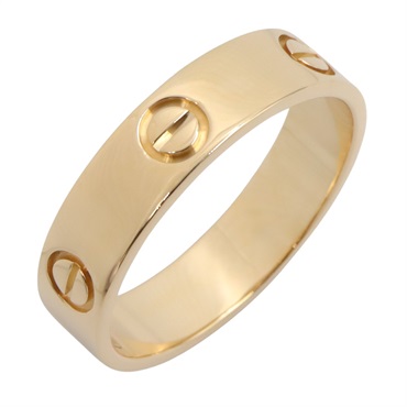 CARTIER Love Ring 18KYG Yellow Gold Used unisex US size 10.25 #63