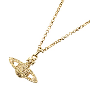 Vivienne Westwood Orb Necklace Pendant brass 45-49cm Gold NEW