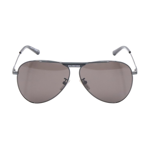 BALENCIAGA Sunglasses eyewear BB0244S-001/SMT/SUN Plastic metal Black NEW unisex