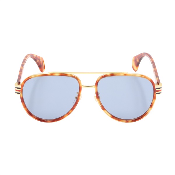 GUCCI Sunglasses eyewear GG0447S-005/SMT/SUN Plastic nickel Brown NEW unisex