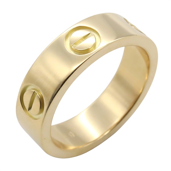 CARTIER Love Ring 18KYG Yellow Gold Used Unisex US size 5.25 #50