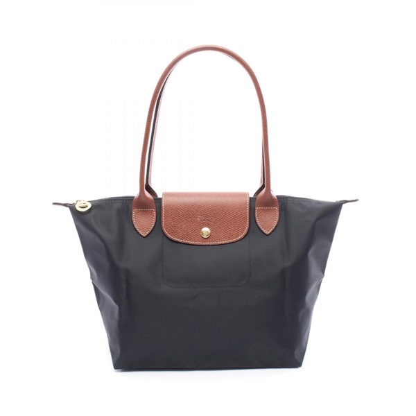Longchamp LE PLIAGE ORIGINAL M shoulder Tote Bag L2605089001 canvas leather BK