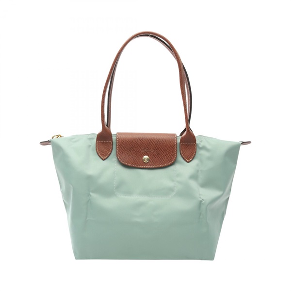 Longchamp LE PLIAGE ORIGINAL M Tote hand Bag L2605089P99 canvas leather Celadon