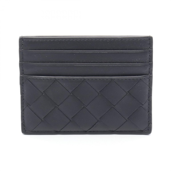 BOTTEGA VENETA Intrecciato Card Case holder 795612VCPQ38803 leather Black new