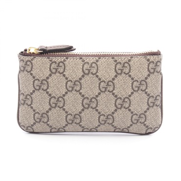 GUCCI Ophidia GG Supreme coin purse 772321K9G canvas leather Beige Brown NEW