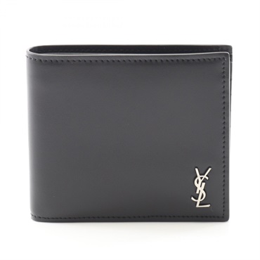 SAINT LAURENT PARIS Tiny Cassandra Bi-fold wallet purse 6077271JB0E1 leather