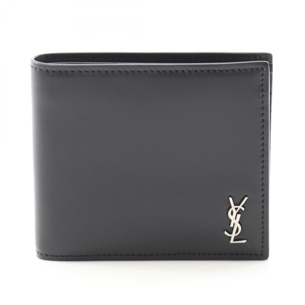 SAINT LAURENT PARIS Tiny Cassandra Bi-fold wallet purse 6077271JB0E1 leather
