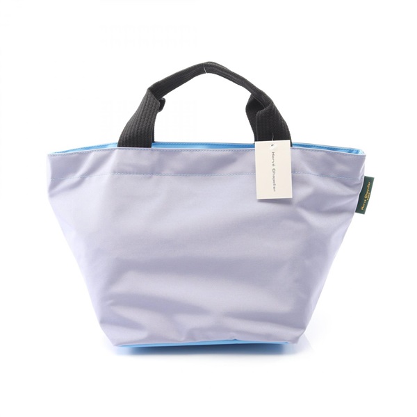 Herve Chapelier Nylon boat-shaped tote M hand Bag 1027N 77 17B Nylon Purple Blue