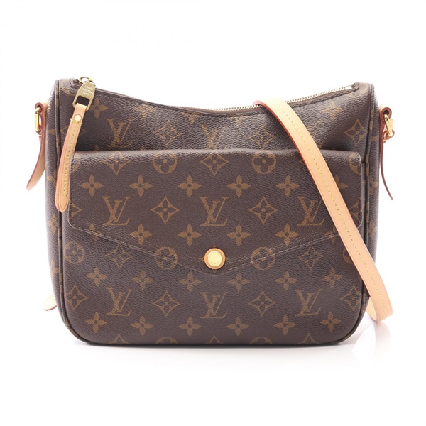 LOUIS VUITTON Mabillon Shoulder Bag M41679 Monogram canvas leather Brown Used