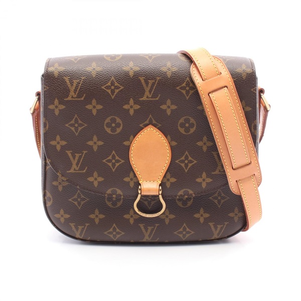 LOUIS VUITTON Saint Cloud GM Shoulder Crossbody Bag M51242 Monogram canvas Used
