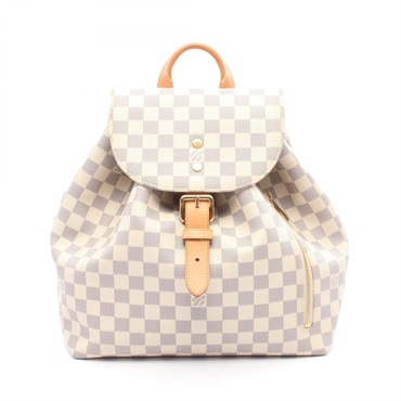 LOUIS VUITTON Sperone Rucksack Backpack N41578 Damier Azur canvas Used Women LV