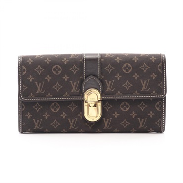 LOUIS VUITTON Portefeuille Sarah Bifold Purse M63006 Monogram Idylle Canvas Used