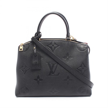 LOUIS VUITTON Grand Palais MM Shoulder Handbag M45811 Monogram empreinte Used LV