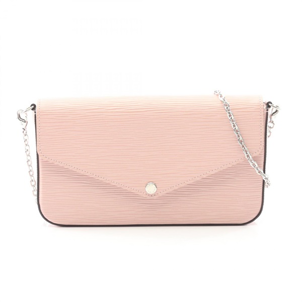 LOUIS VUITTON Pochette Felice Shoulder Bag M62467 Epi leather Pink Used women