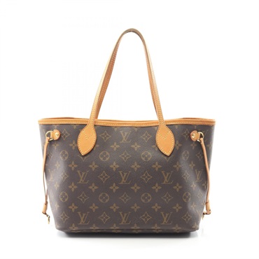 LOUIS VUITTON  Neverfull PM Shoulder Tote Bag M40155 Monogram Used LV Women