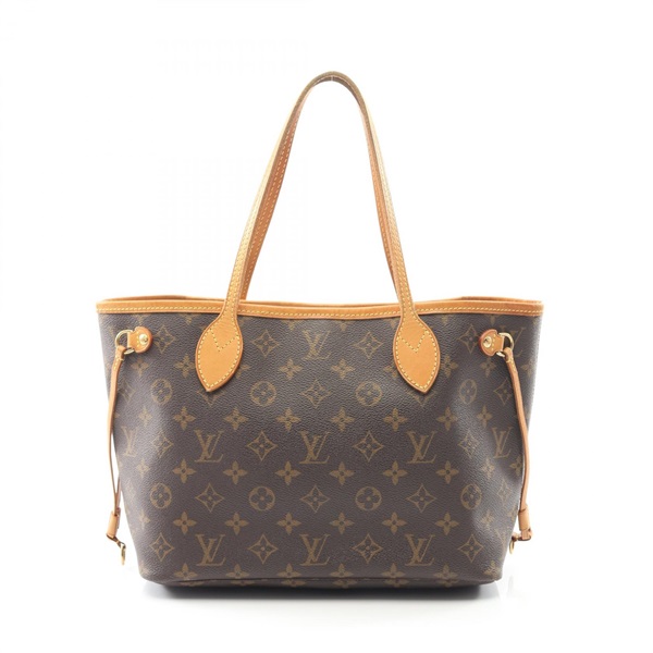 LOUIS VUITTON  Neverfull PM Shoulder Tote Bag M40155 Monogram Used LV Women