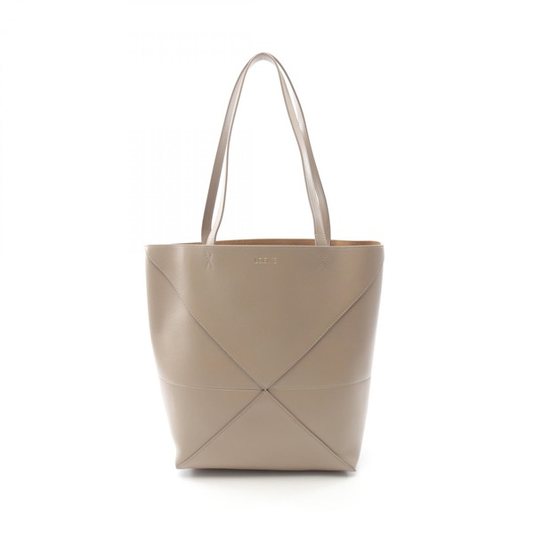 LOEWE PUZZLE TOTE MEDIUM Bag A657G50X012150 leather Beige NEW Women