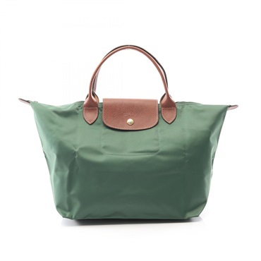 Longchamp Le Pliage Original M Tote Bag L1623089P95 Nylon leather British Green