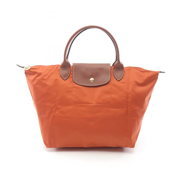 Longchamp Le Pliage Original M Tote hand Bag L1623089P97 canvas leather brick