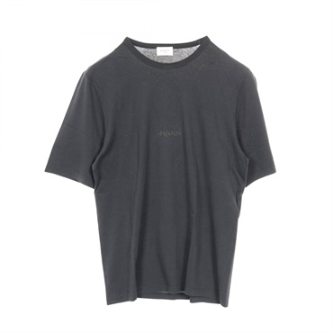 SAINT LAURENT PARIS T-shirt 818535YBHD21025S cotton Gray #S NEW mens