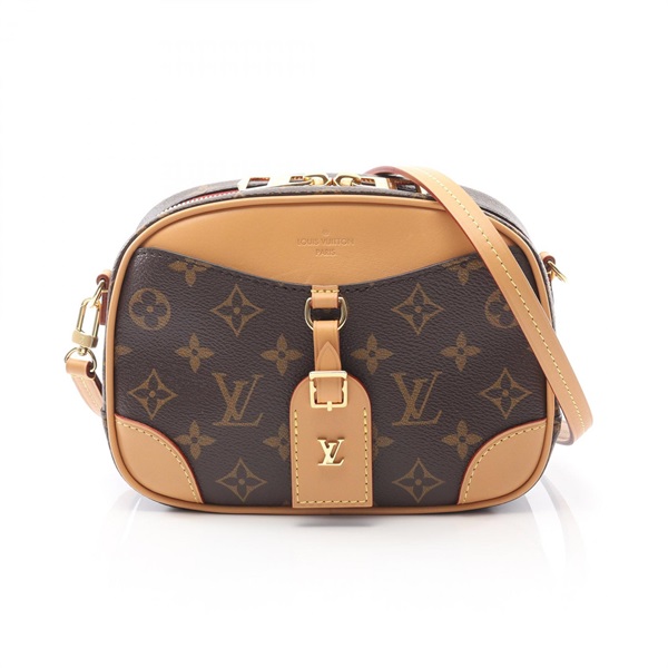 LOUIS VUITTON Deauville MINI Shoulder Bag M45528 Monogram canvas leather Used LV